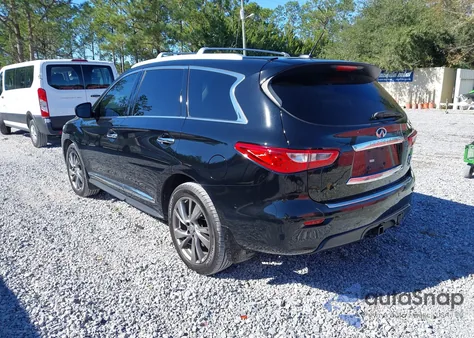 2013 Infiniti Jx35 z USA, uszkodzony, nr VIN 5N1AL0MM8DC304153